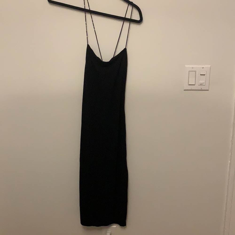 ASOS 90s y2k strap midi dress